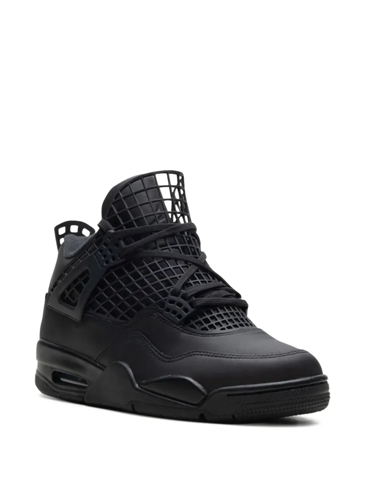Jordan エア ジョーダン 4 ネット ブラックスニーカー - 画像2