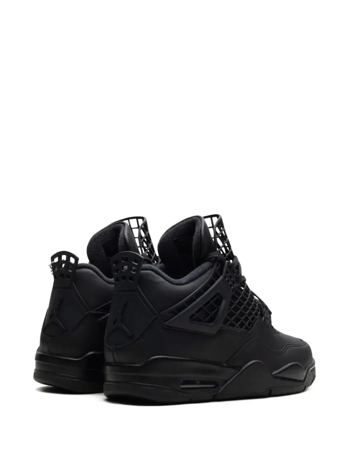 Jordan エア ジョーダン 4 ネット ブラックスニーカー - 画像3