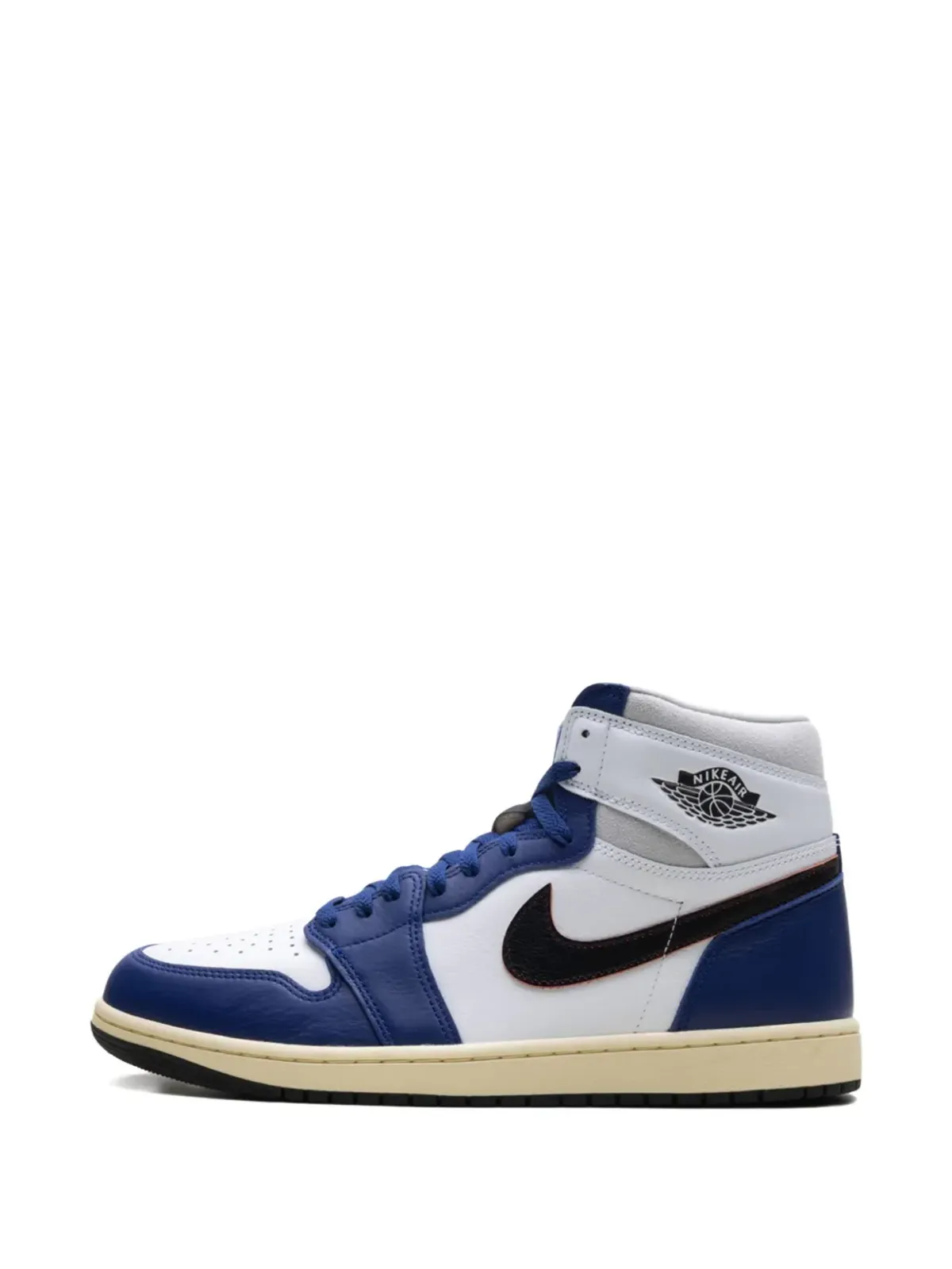 Jordan エア ジョーダン 1 レトロ ハイ OG『Rare Air - Deep Royal Blue』スニーカー - ホワイト - 画像5