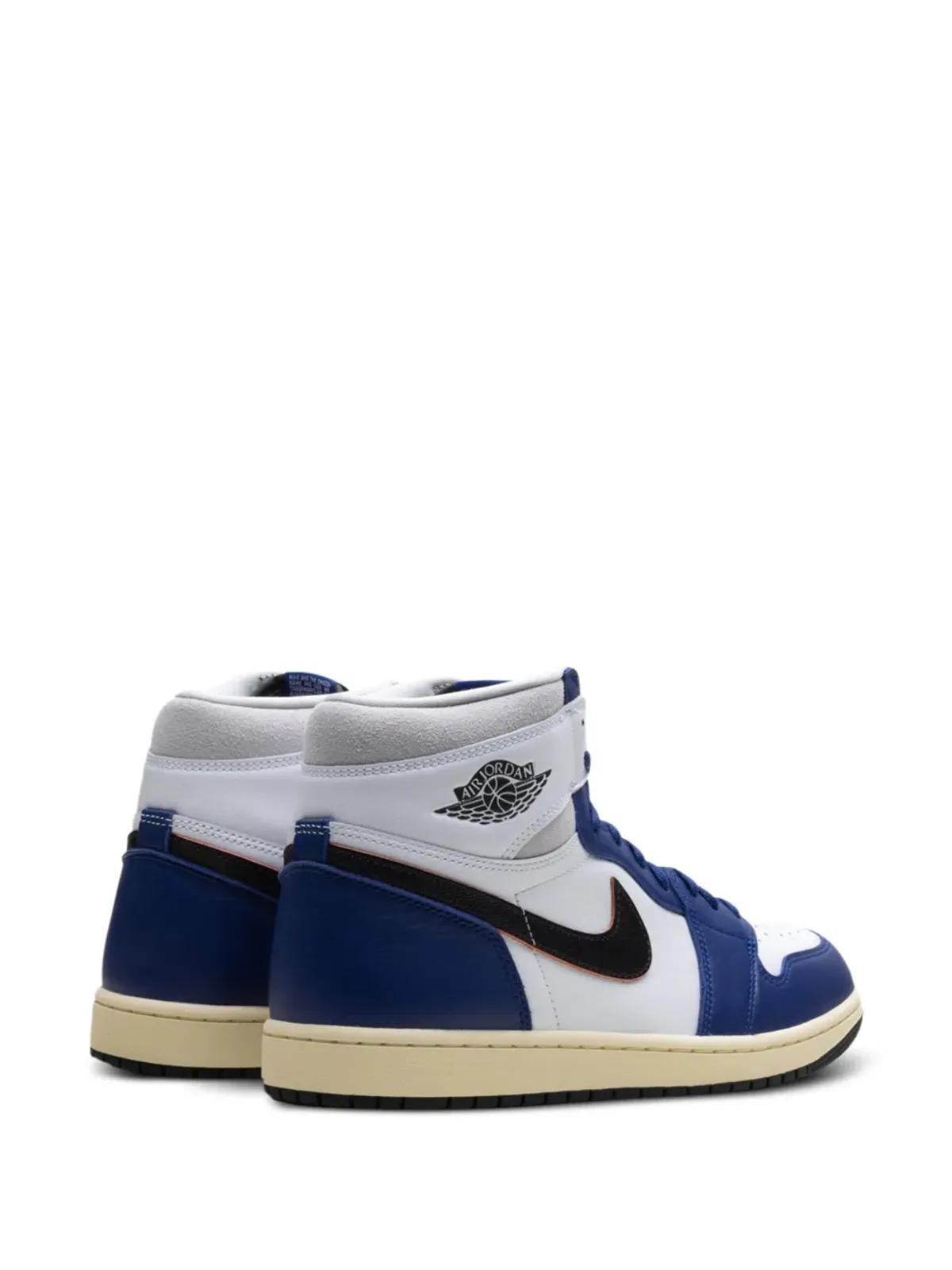 Jordan エア ジョーダン 1 レトロ ハイ OG『Rare Air - Deep Royal Blue』スニーカー - ホワイト - 画像3