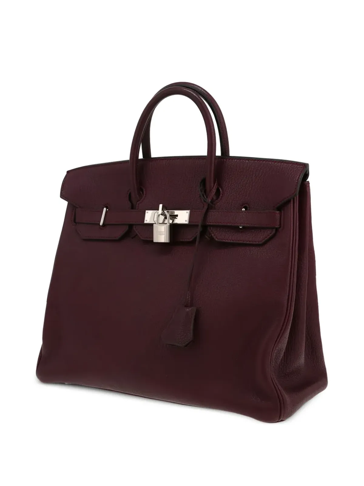 ビンテージ Hermès Haut à Courroies トートバッグ - パープル - 画像3