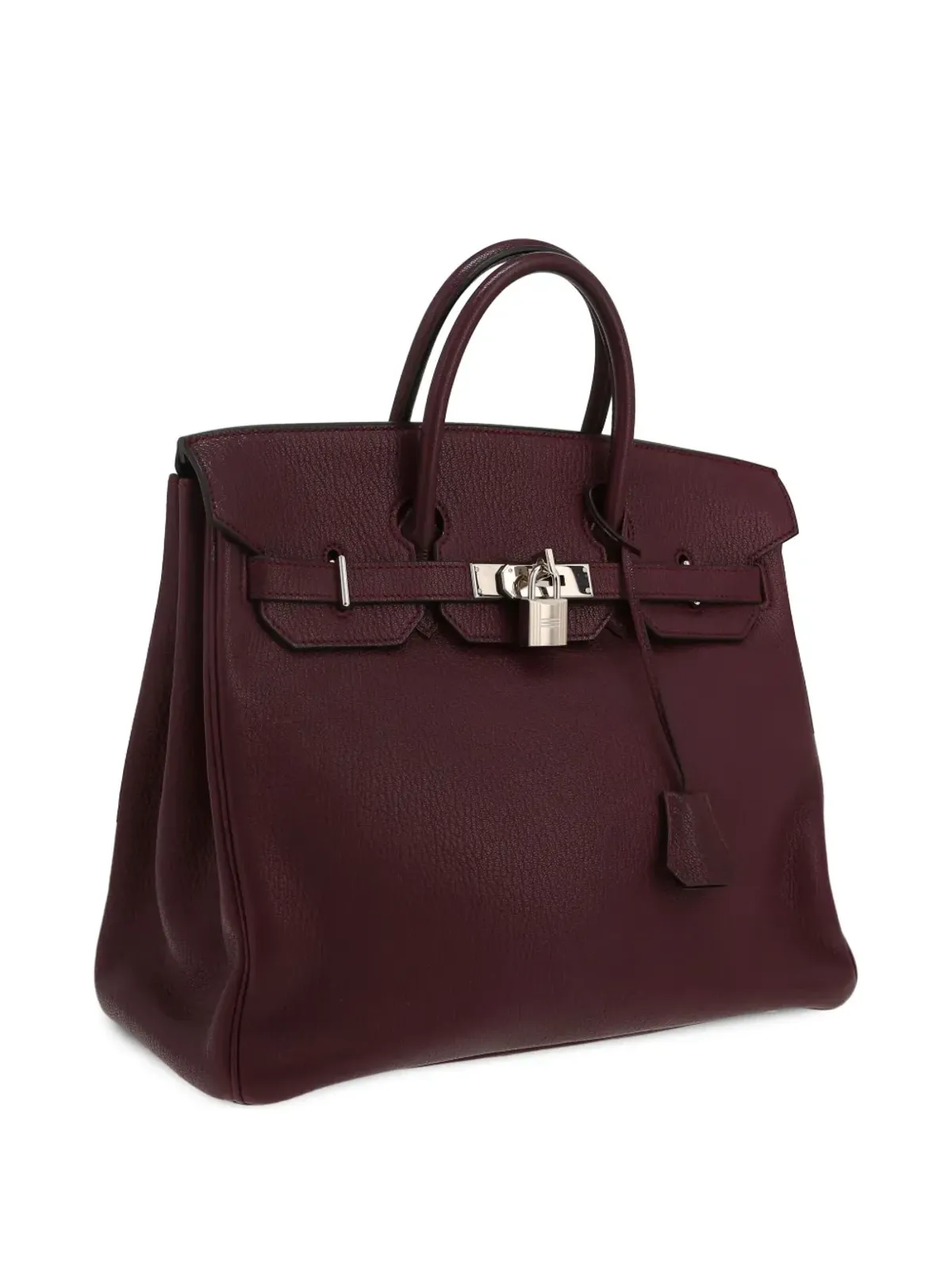 ビンテージ Hermès Haut à Courroies トートバッグ - パープル - 画像4