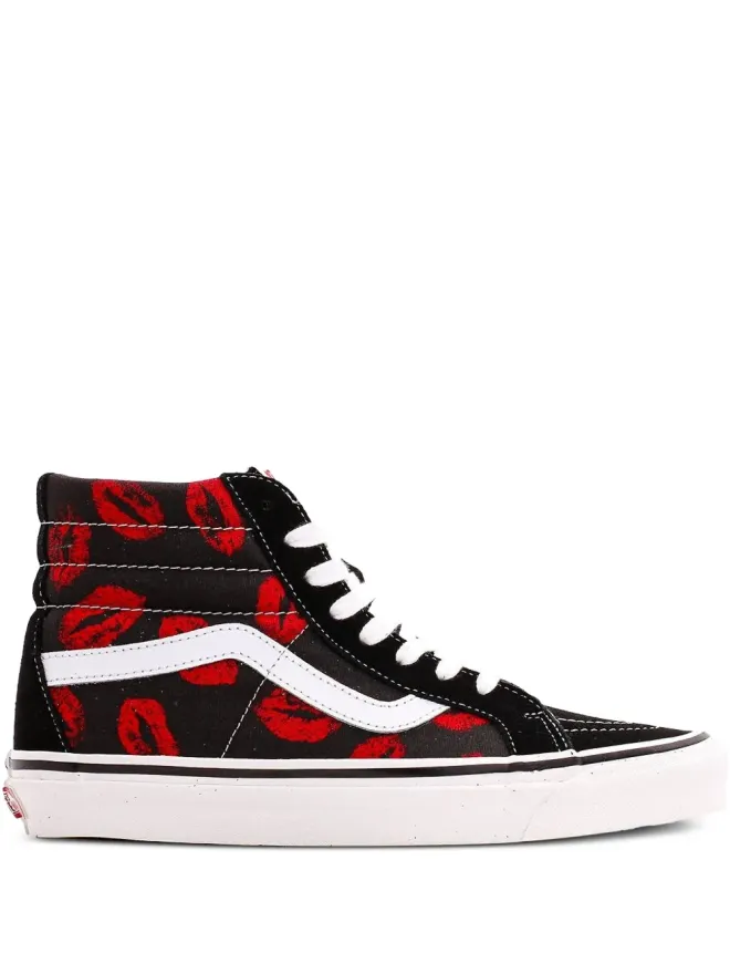 Vans Vans スケートハイ アナハイム Hot Lips トレーナー - ブラックの商品画像