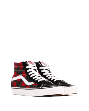 Vans スケートハイ アナハイム Hot Lips トレーナー - ブラック - サムネイル2