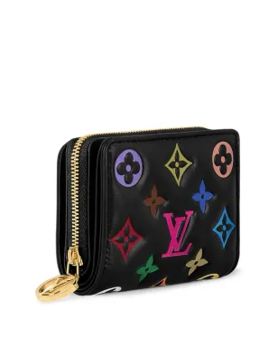 Louis Vuitton Pre-Owned X Takashi Murakami モノグラム・マルチカラー・キャンバス ウォレット - ブラック - サムネイル2