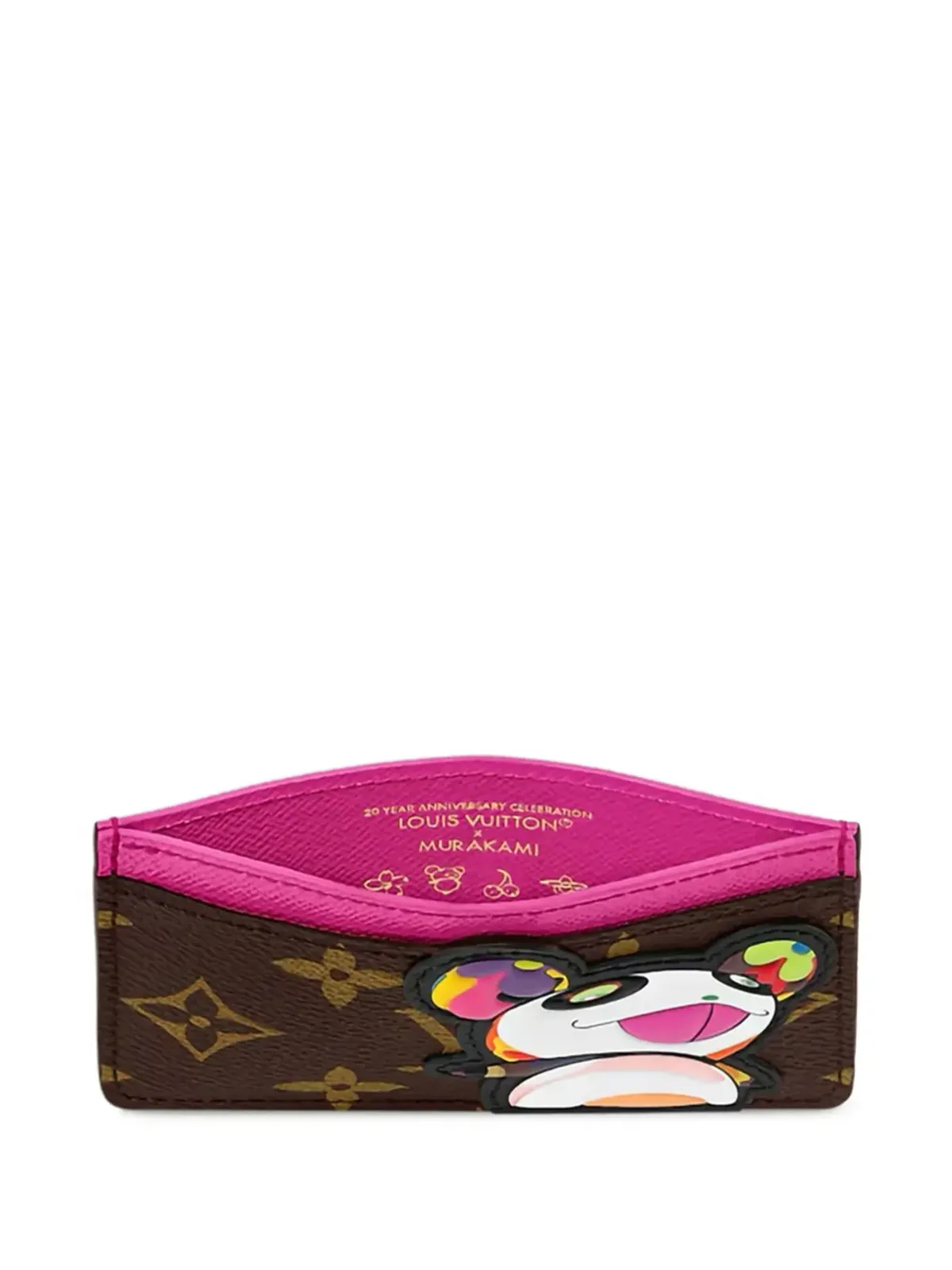 Louis Vuitton ビンテージ X Takashi Murakami モノグラム・キャンバス 財布 - ブラウン - 画像3