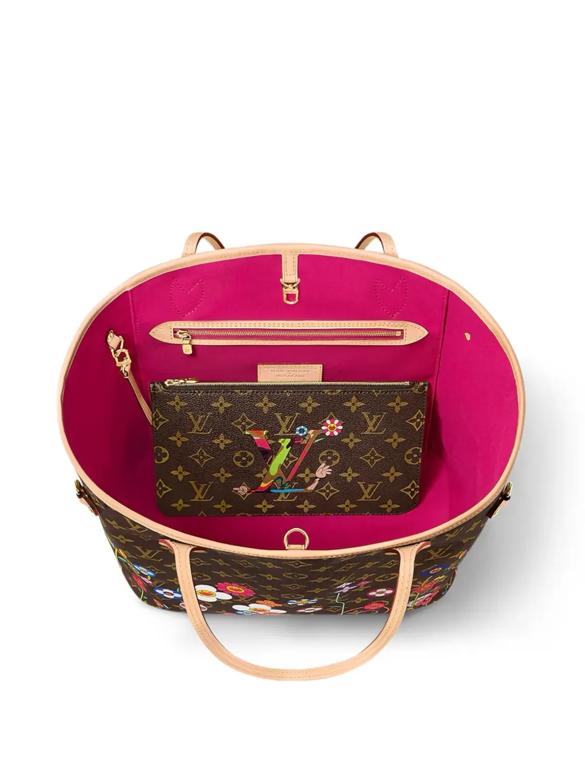 Louis Vuitton ビンテージ TM ネヴァーフル バッグ - ブラウン - 画像3
