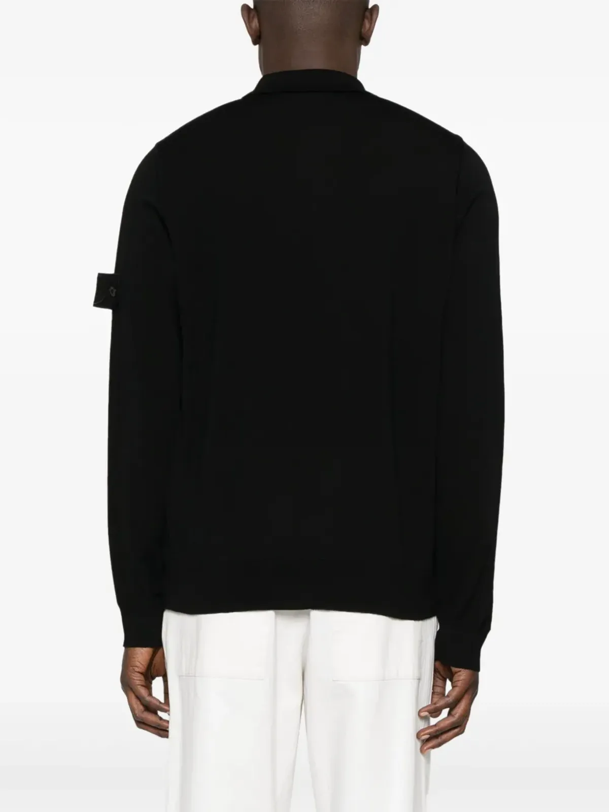 Stone Island コンパスバッジ ポロセーター - 画像3