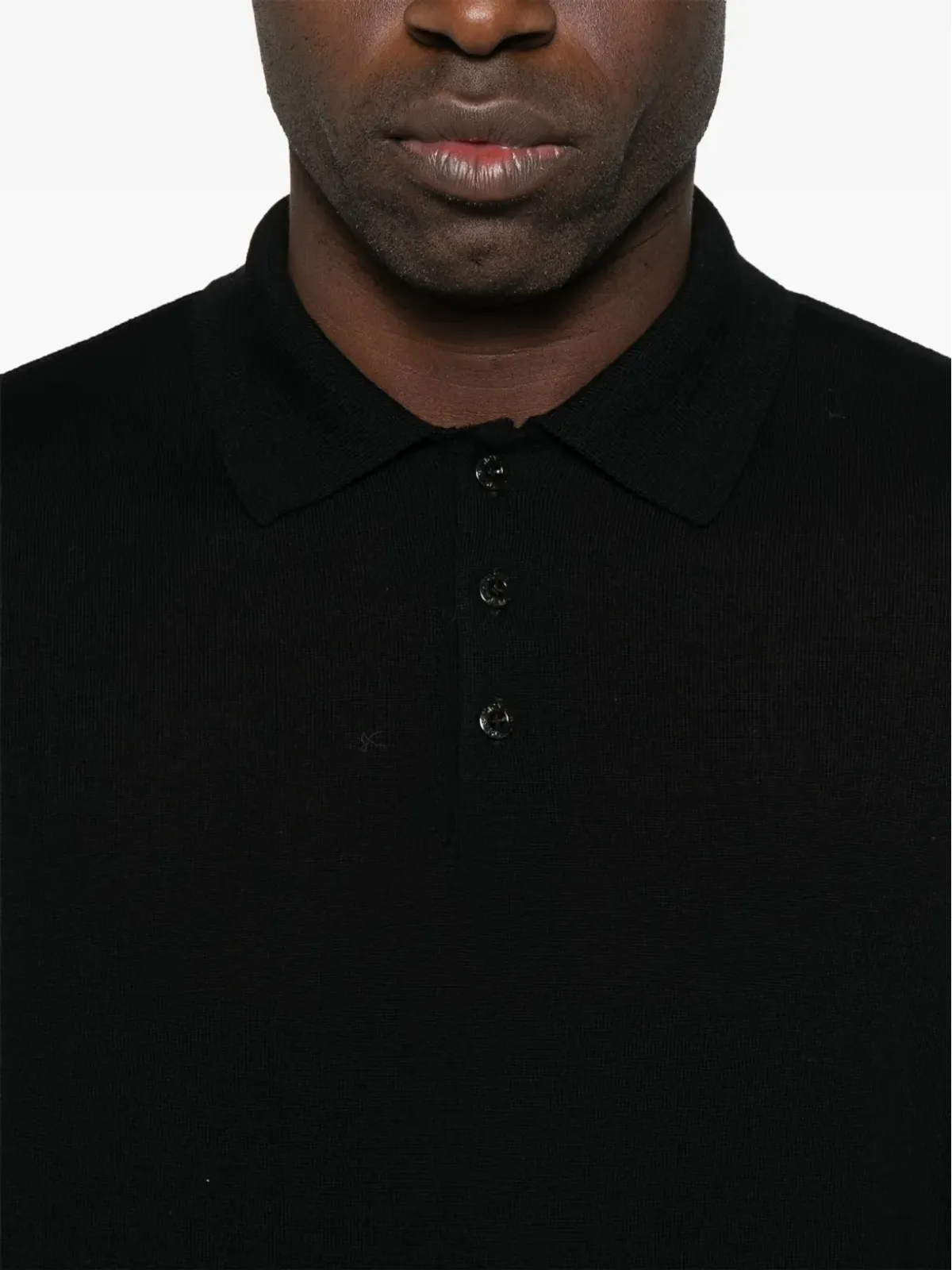 Stone Island コンパスバッジ ポロセーター - 画像4