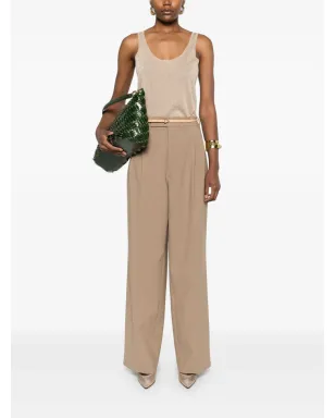 Saint Laurent ルレックス混紡ニット タンクトップ - ニュートラルカラー - サムネイル2
