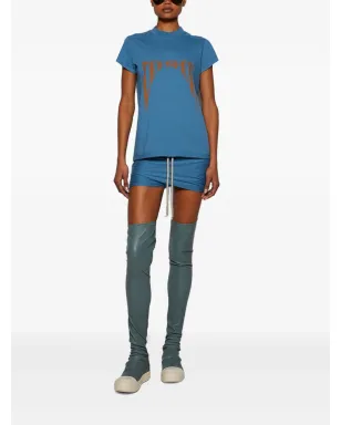 Rick Owens DRKSHDW Buds ドローコード付きミニスカート - ブルー - サムネイル2