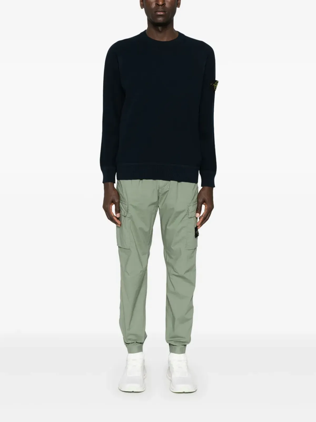 Stone Island ピケ編みスウェットシャツ - ブルー - 画像2