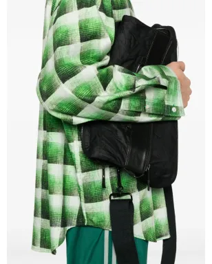 Acne Studios チェック柄シャツ - グリーン - サムネイル5