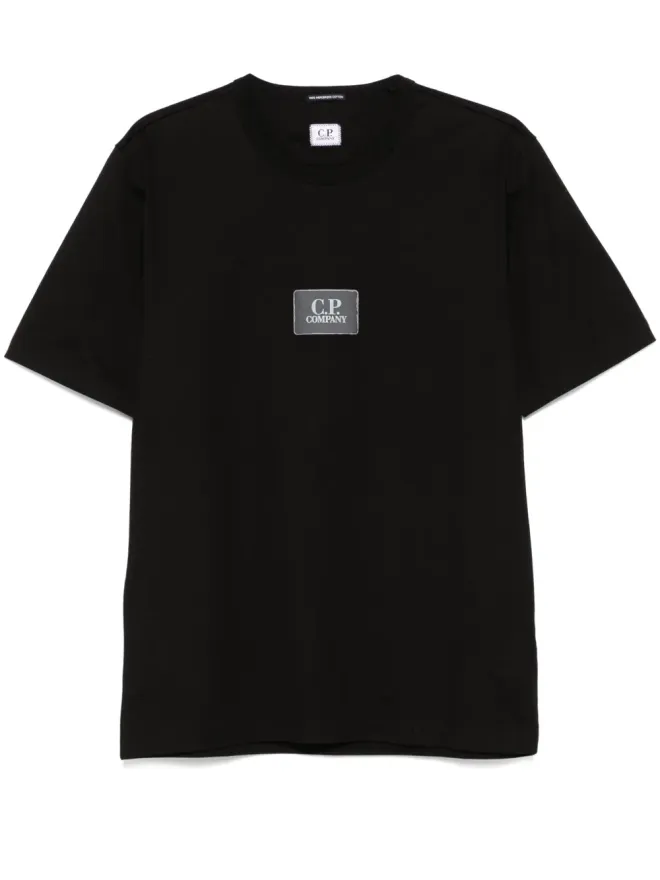 C.P. Company C.P. Company マーセライズドコットン Tシャツ - ブラックの商品画像