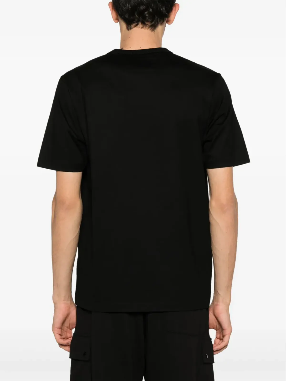 C.P. Company マーセライズドコットン Tシャツ - ブラック - 画像3