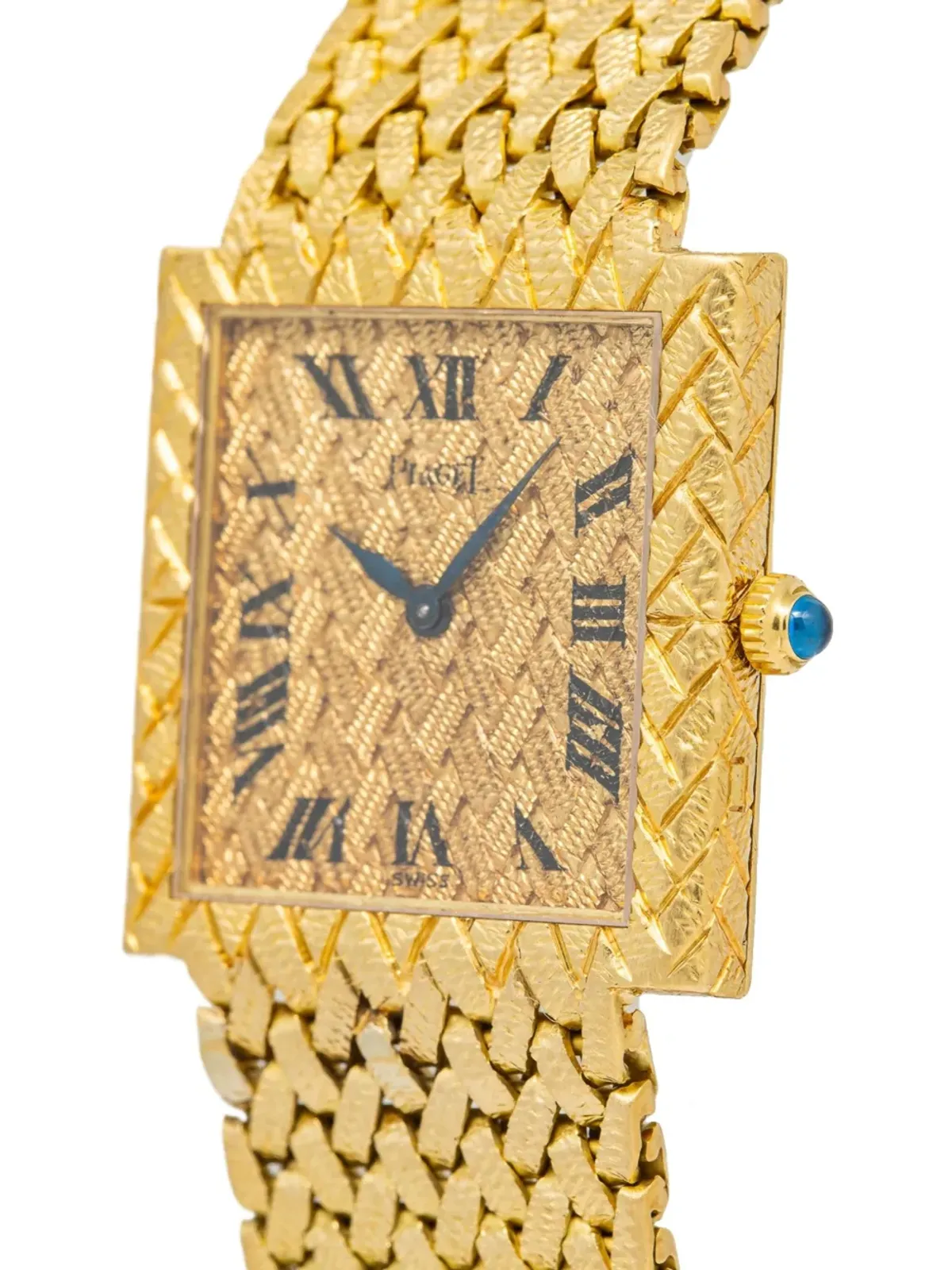 Piaget ビンテージ ゴールド ドレスウォッチ - 画像2