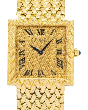Piaget ビンテージ ゴールド ドレスウォッチ - サムネイル3