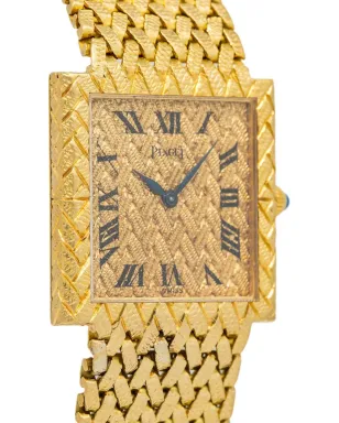 Piaget ビンテージ ゴールド ドレスウォッチ - サムネイル4