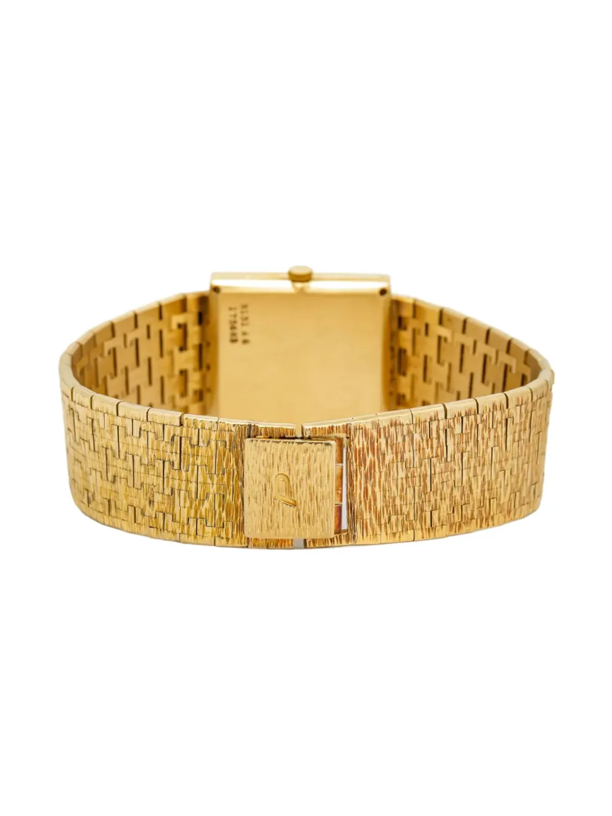 Piaget ビンテージ タイガーアイ ブラウン ドレスウォッチ - 画像4