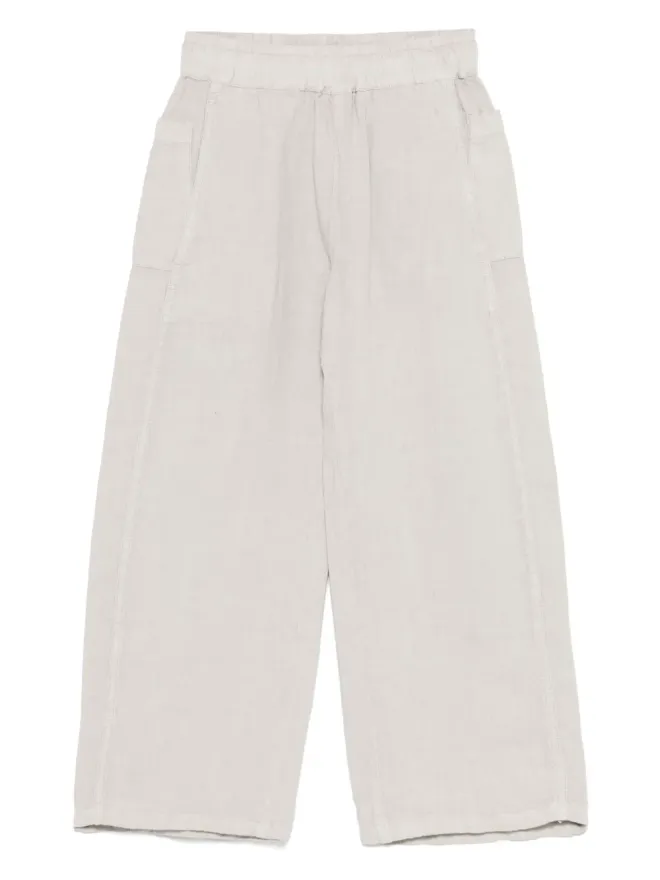 Aspesi Kids Aspesi Kids リネンパンツ - グレーの商品画像