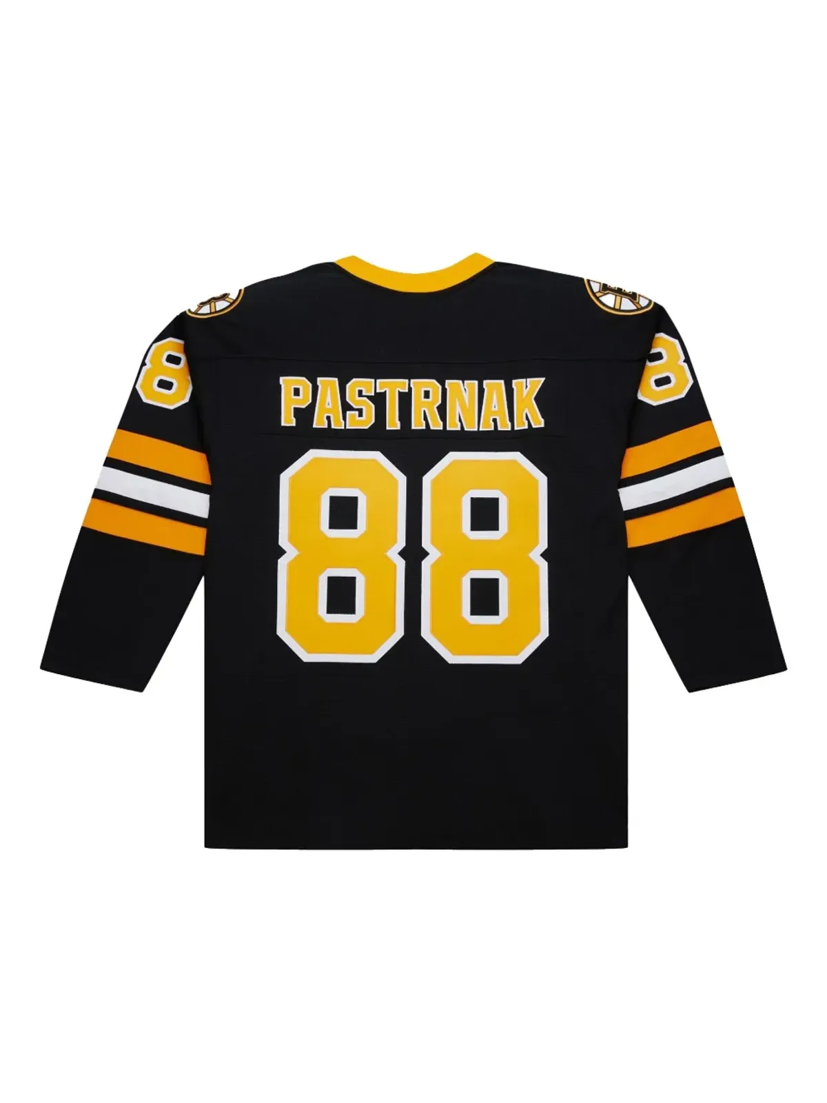 Mitchell & Ness NHL David Pastrnak 2014 ブラック ジャージ - 画像2