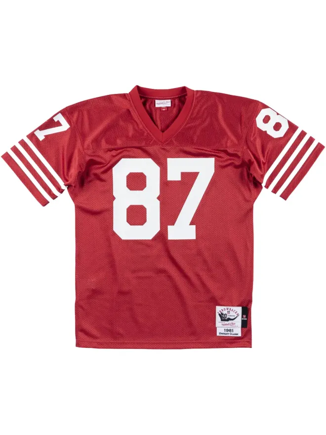 Mitchell & Ness Mitchell & Ness 1981 ダワイト・クラーク オーセンティック サンフランシスコ・49ers ジャージ - レッドの商品画像