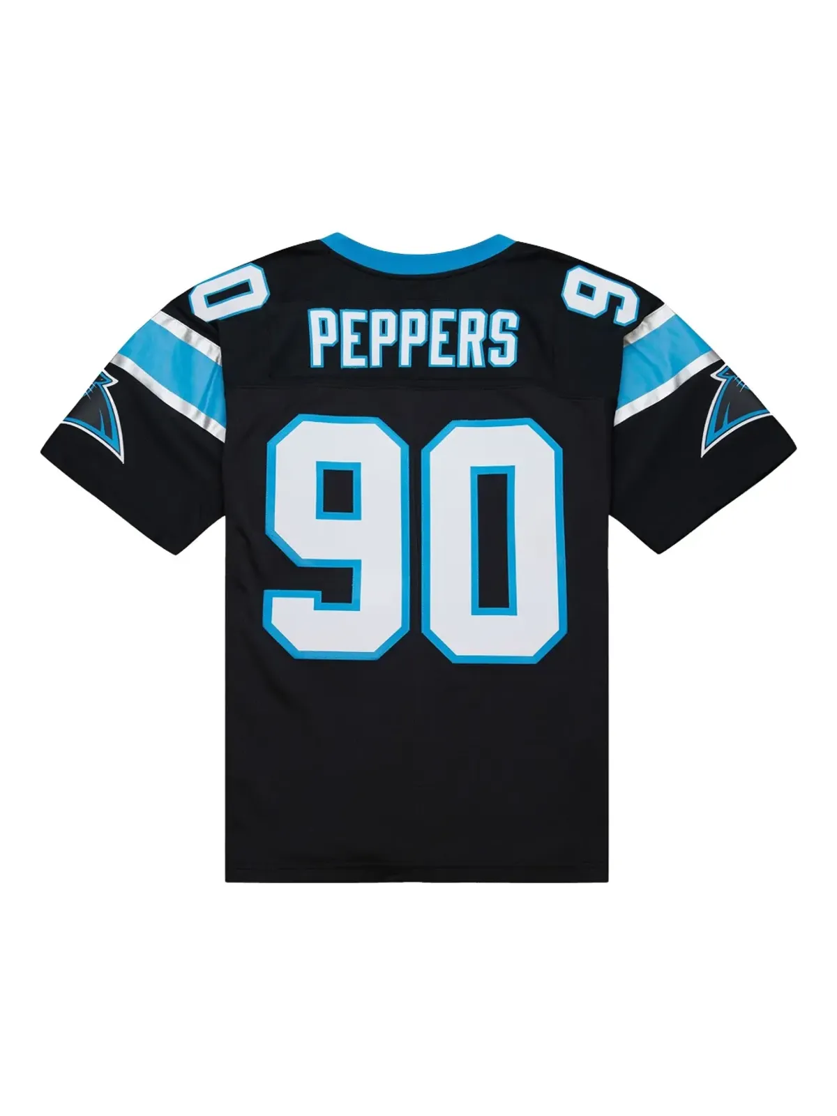 Mitchell & Ness NFL ブラック Panthers 2003 Julius Peppers ジャージ - 画像2