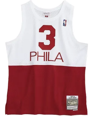 Mitchell & Ness NBA Swingman 76ers 2003 Allen Iverson ジャージ - レッド - サムネイル1