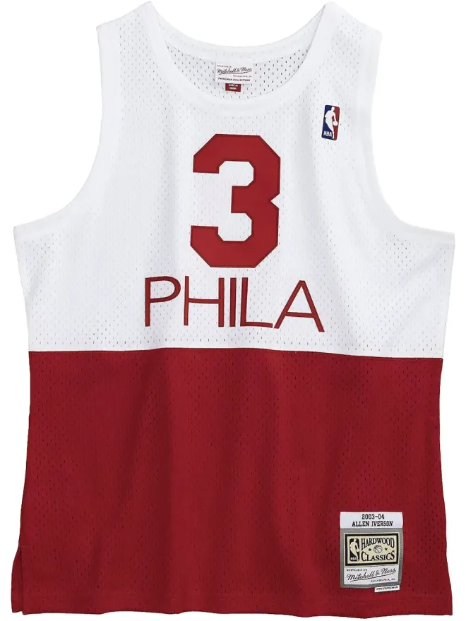 Mitchell & Ness Mitchell & Ness NBA Swingman 76ers 2003 Allen Iverson ジャージ - レッドの商品画像