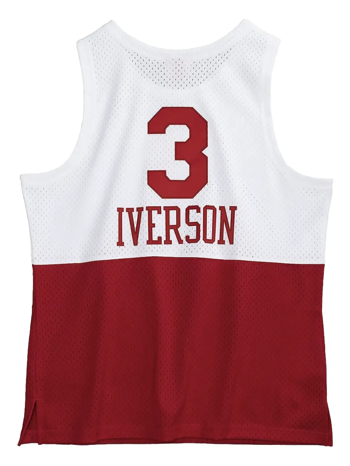 Mitchell & Ness NBA Swingman 76ers 2003 Allen Iverson ジャージ - レッド - 画像2