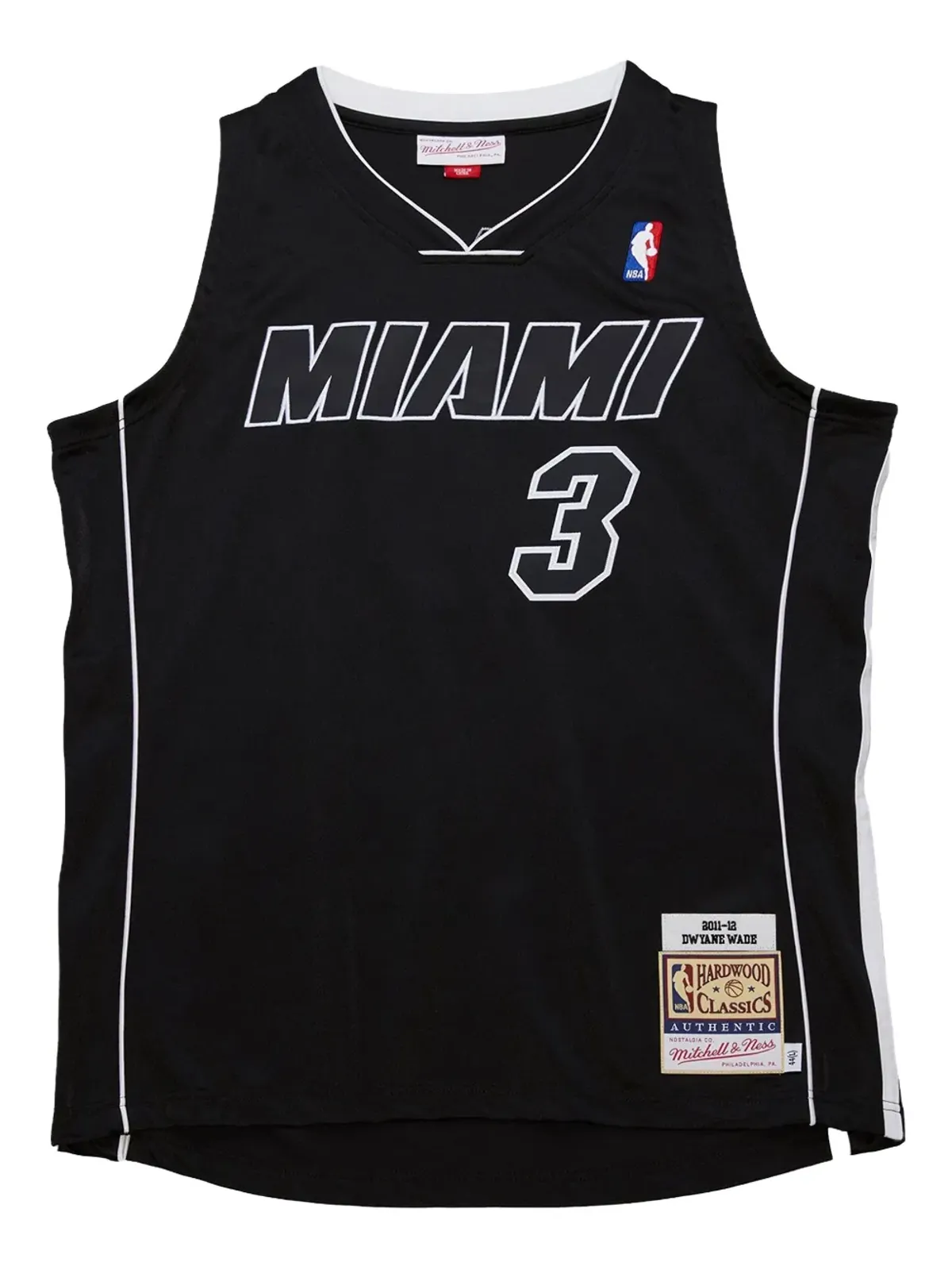 Mitchell & Ness マイアミ・ヒート 2011 Dwyane Wade ジャージ - 画像1