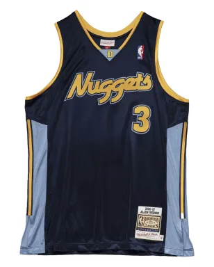 Mitchell & Ness Nuggets 2006 Allen Iverson ジャージ - Blue - サムネイル1