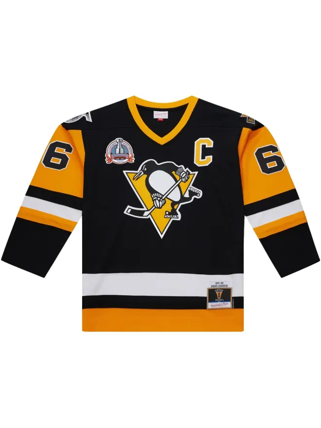 Mitchell & Ness Mitchell & Ness NHL Dark Penguins 1992 Mario Lemieux ジャージ - ブラックの商品画像