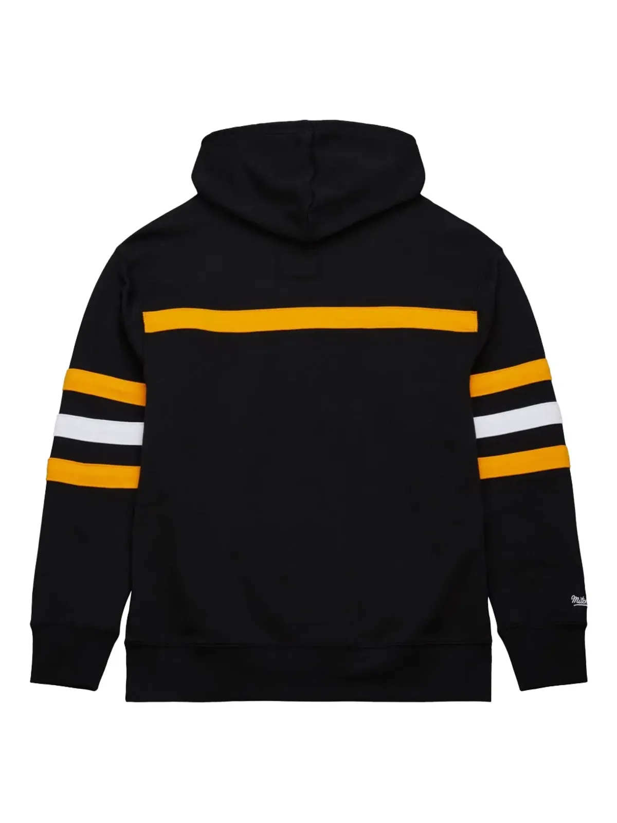 Mitchell & Ness NBA Head Coach ヴィンテージ ロゴ レイカーズ ブラック フーディー - 画像2