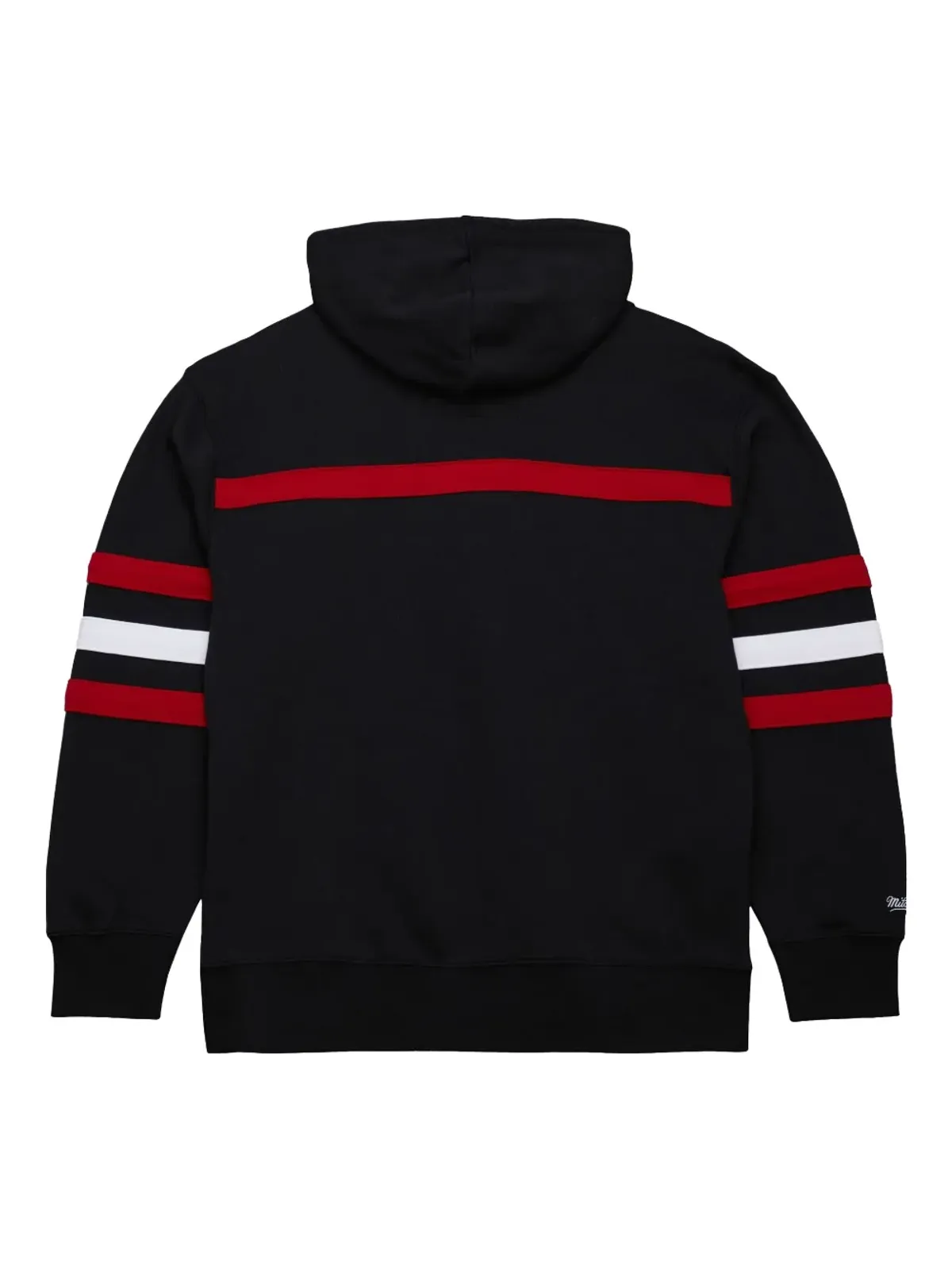 Mitchell & Ness NBA Head Coach ヴィンテージ ロゴ ブルズ ブラック パーカー - 画像2