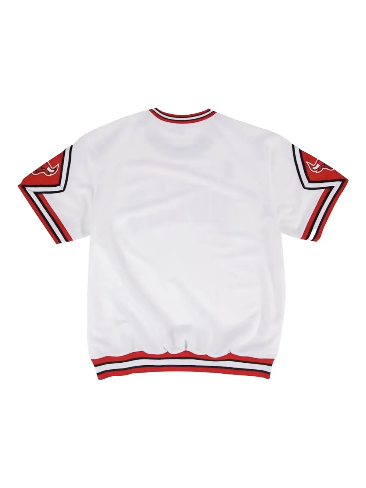 Mitchell & Ness 1987/88 Authentic "Chicago Bulls" シューティングシャツ - White - 画像2