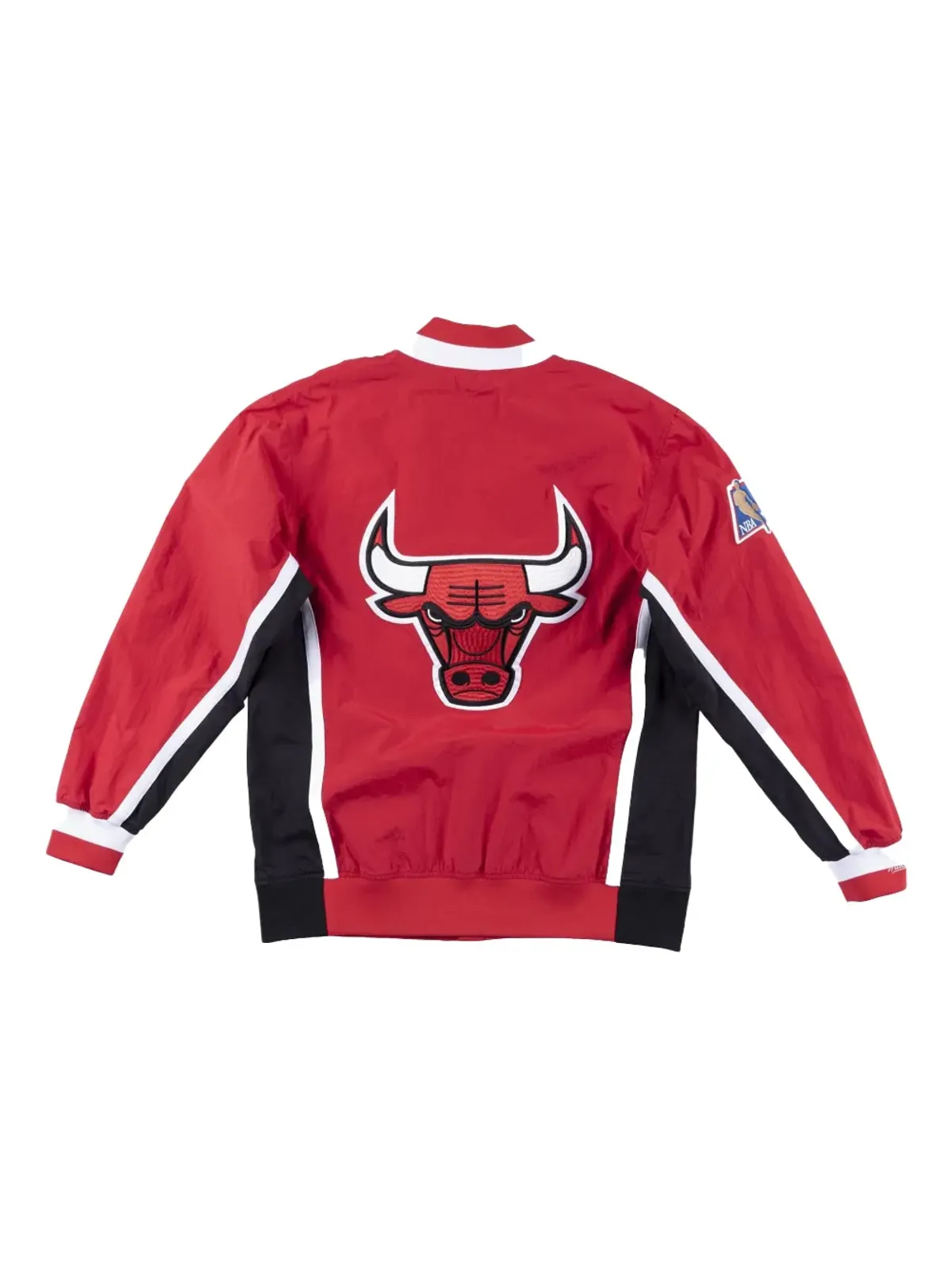 Mitchell & Ness Authentic NBA 1996-96 シカゴ・ブルズ ジャケット - レッド - 画像2