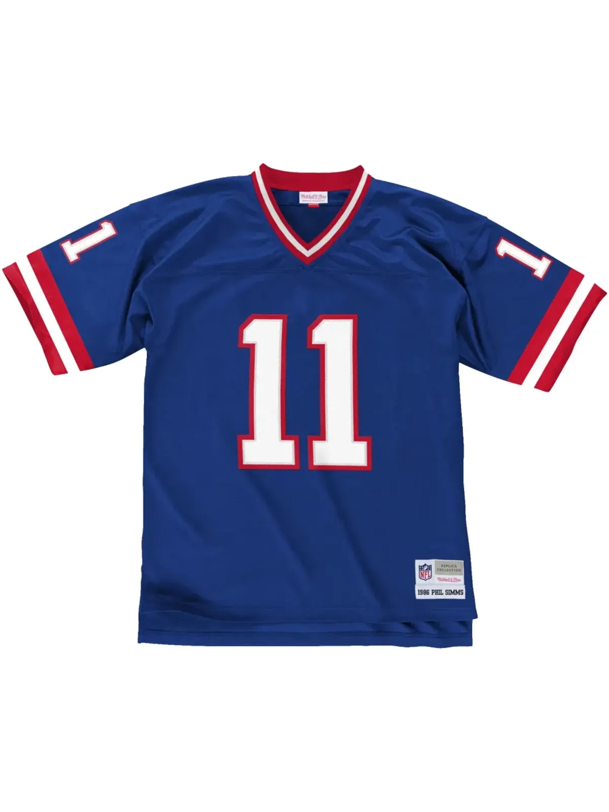 Mitchell & Ness NFL Legacy Giants 1986 Phil Simms ジャージ - ブルー - 画像1