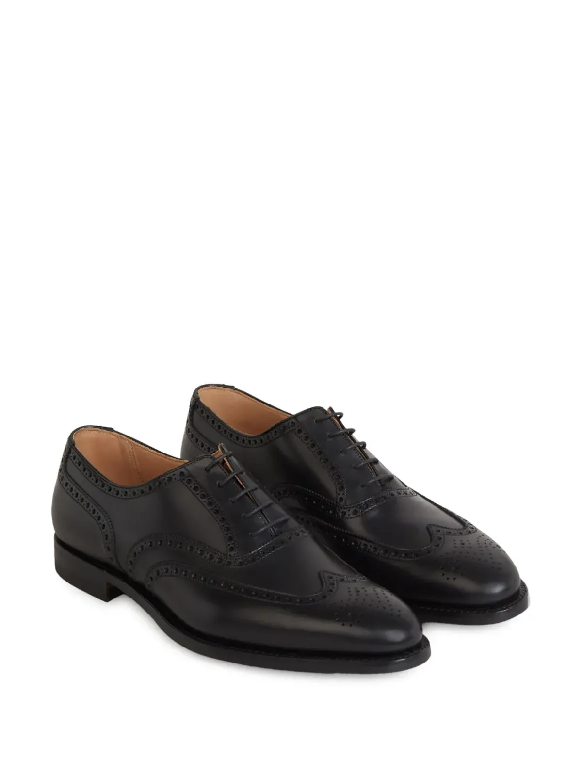 Crockett & Jones Westgate Oxford Shoes - Black - 画像2