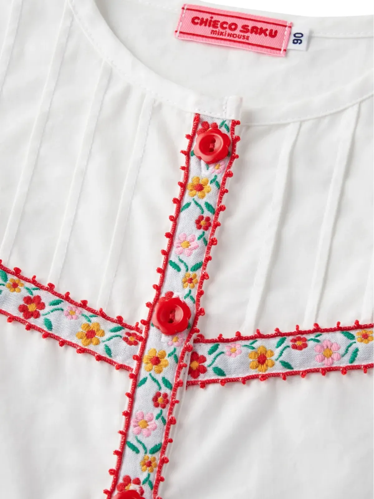 Miki House 刺繍シャツ - 画像3