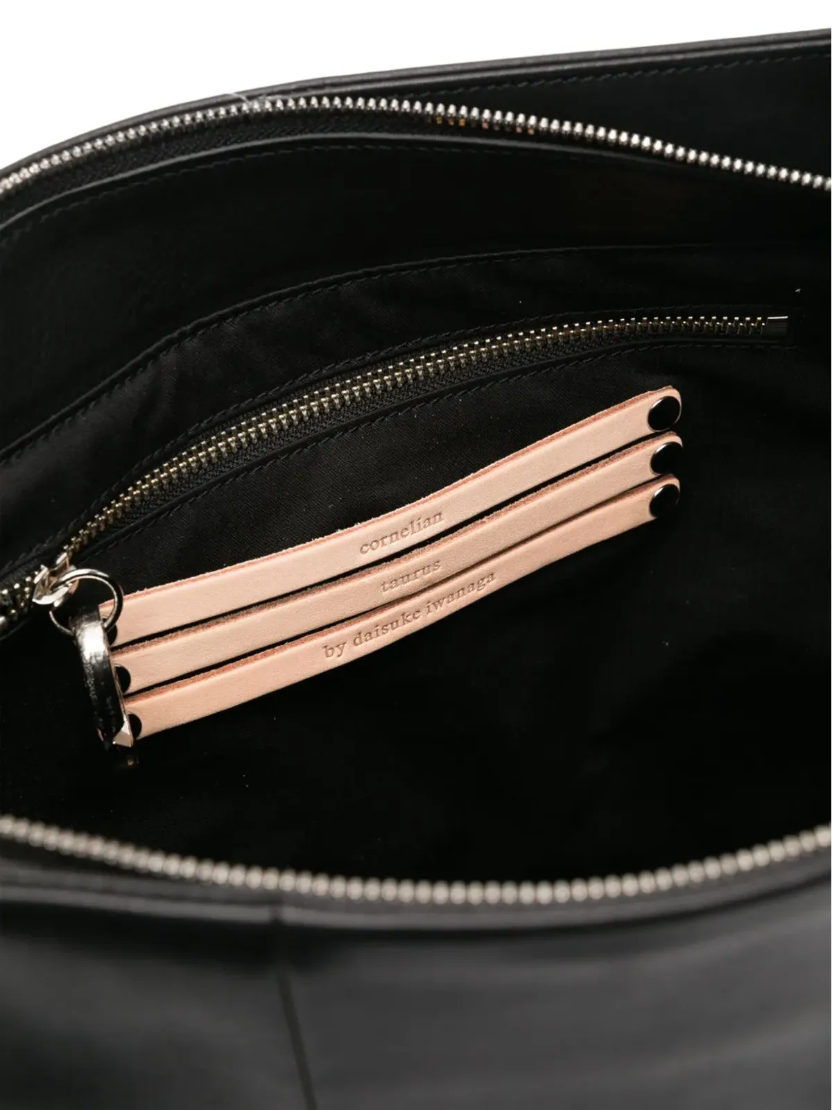 Cornelian Taurus By Daisuke Iwanaga Parallel tote bag - Black - 画像5