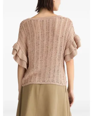 LIU JO ファインニット Tシャツ - ニュートラルカラー - サムネイル3