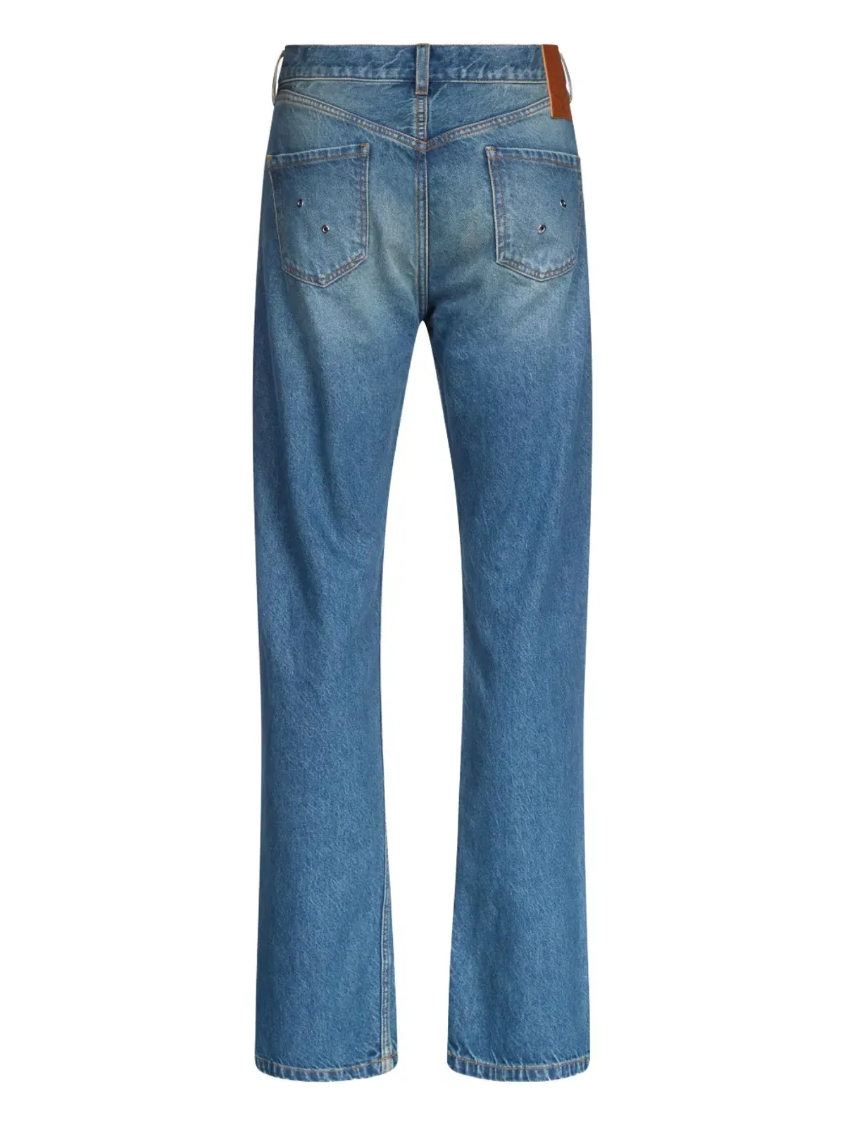 Ludovic de Saint Sernin eyelet-embellished jeans - Blue - 画像2
