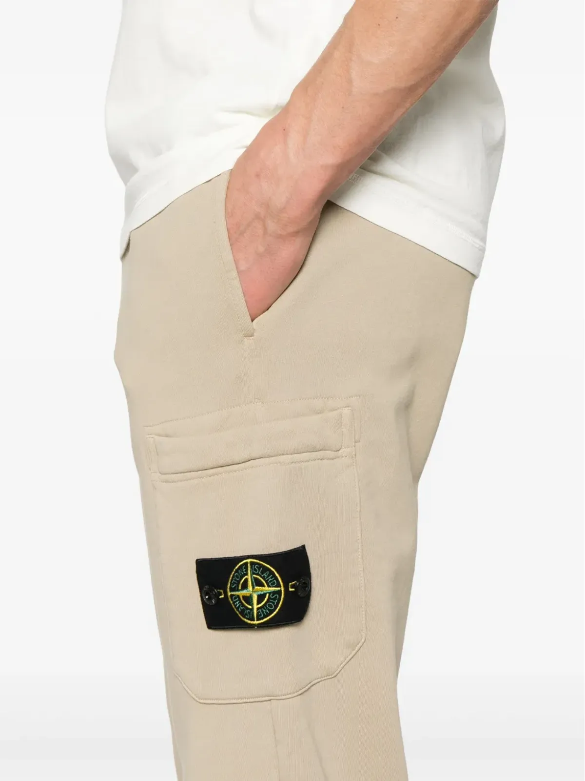 Stone Island コンパスバッジ スウェットパンツ - 画像5