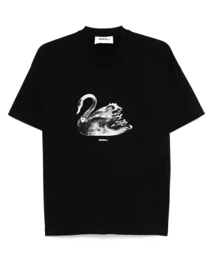 Seen Users ブラックスワン Tシャツ - サムネイル1