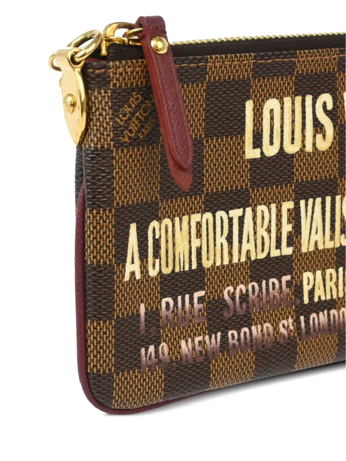 Louis Vuitton ビンテージ 2010 Milla MM クラッチバッグ ブラウン - 画像3