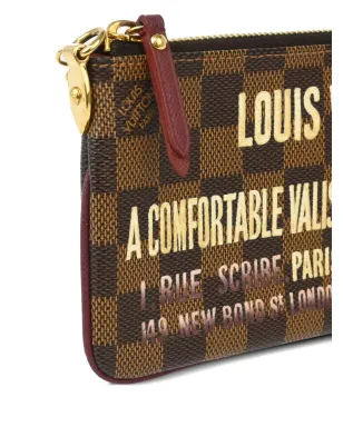 Louis Vuitton ビンテージ 2010 Milla MM クラッチバッグ ブラウン - サムネイル3