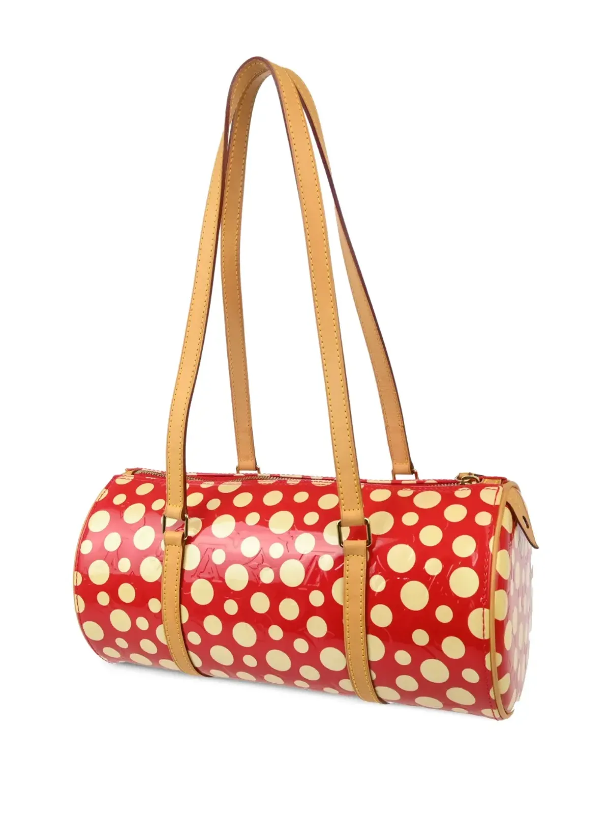 Louis Vuitton ビンテージ 2012年 ドットインフィニティ パピヨン トートバッグ レッド - 画像2