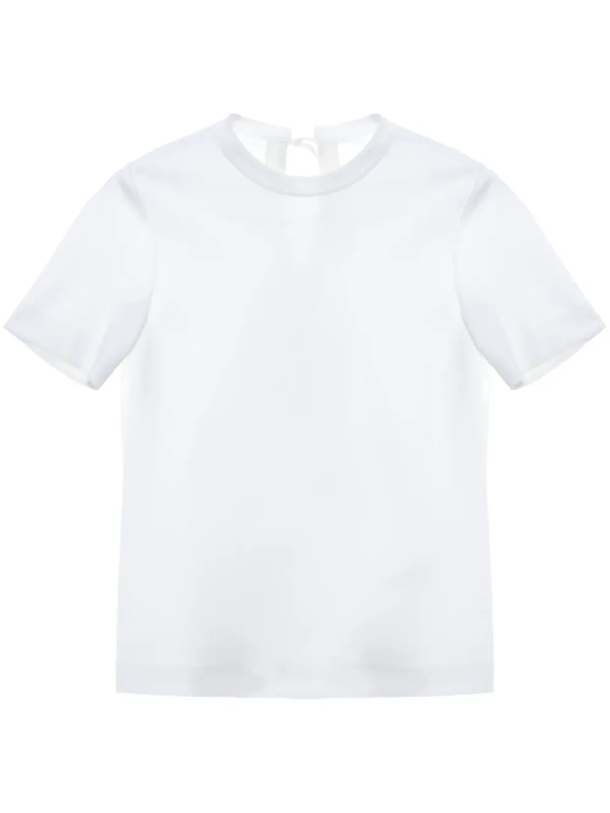 Carven round-neck T-shirt - White - 画像1