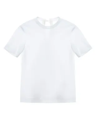 Carven round-neck T-shirt - White - サムネイル1